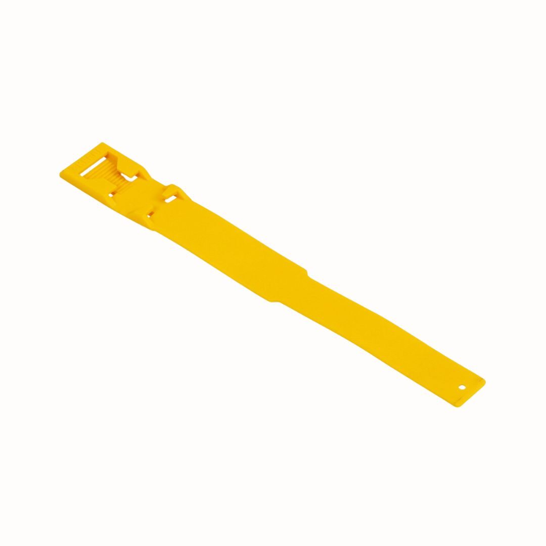 bracelet-plastique-jaune