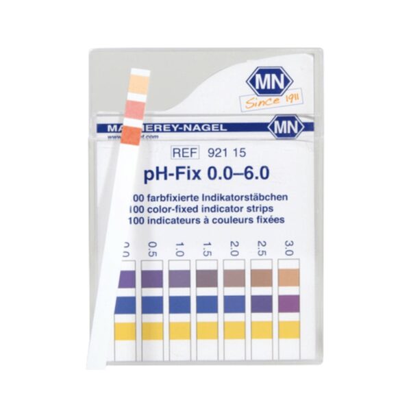 Test Bandelettes PH 0 - 6 - Lot de 100